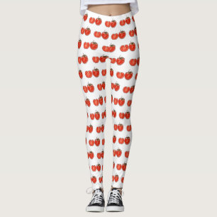 Leggings Illustration de dessin sur la tomate