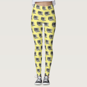Leggings Illustration de dessin sur ordinateur