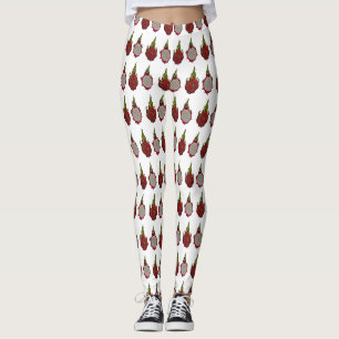 Leggings Illustration de dragon fruit
