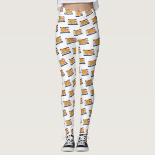 Leggings Illustration de la tempura crevette