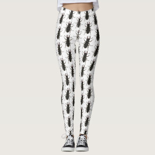 Leggings Illustration de l'insecte du dendroctone du pin