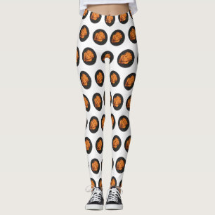 Leggings Illustration de poulet rôti