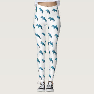 Leggings Illustration de requin marteau