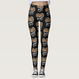 Leggings Illustration drôle de Deez Nutz