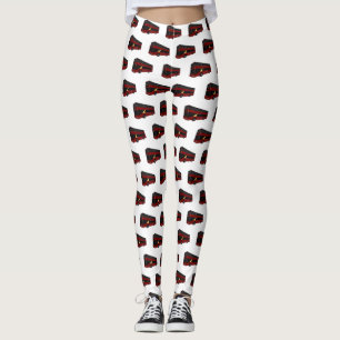 Leggings Illustration d'un bus à deux étages