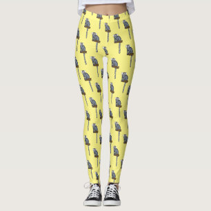 Leggings Illustration marmoset commune