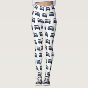 Leggings Illustration Tuk tuk