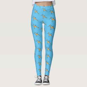 Leggings Illustration Weedy seadragon