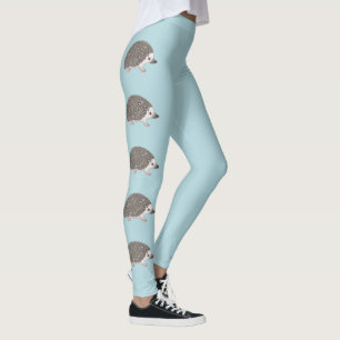 Leggings Illustrations de dessin animé de Hérisson de Pygmé