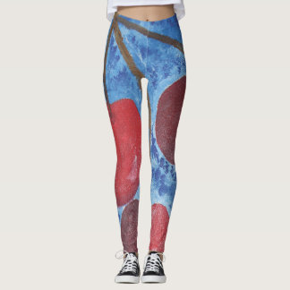 Leggings Imagen de mi obra Cerezas