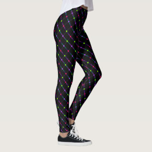 Leggings Impression carreaux cinétique