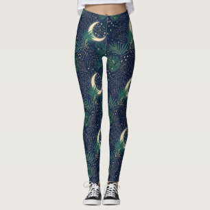 Leggings Impression de jungle au clair de lune