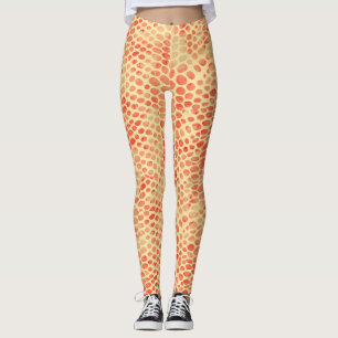 Leggings Impression de serpent aquarelle
