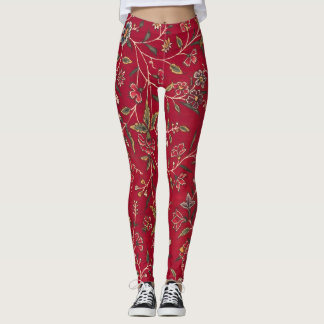 Leggings Impression florale vintage