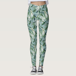 Leggings Impression générale Gypsophila & Eucalyptus