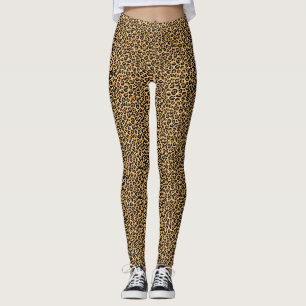 Leggings Impression léopard Impression animale