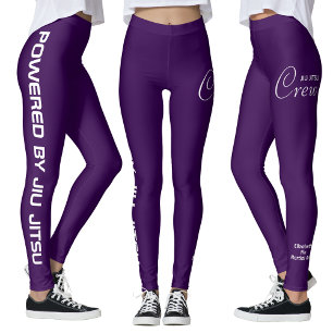 Leggings Impression personnalisée Jiu Jitsu Crew Spats Viol