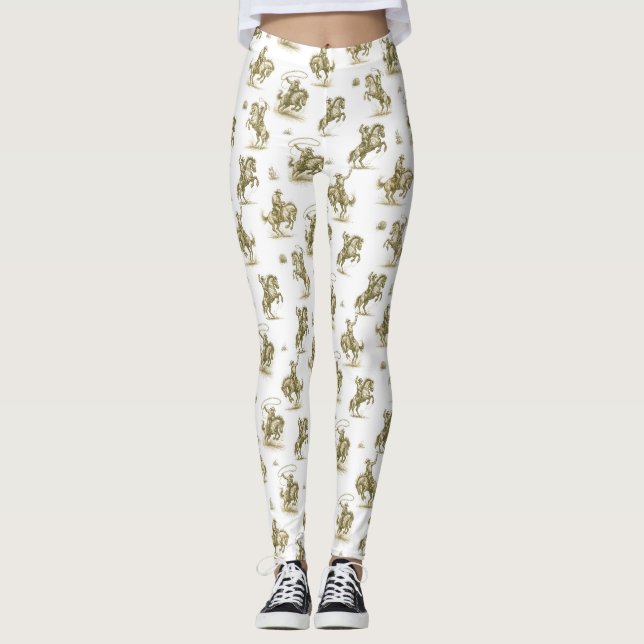 Leggings Impression Rodéo (Devant)