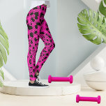 Leggings Impression Safari Léopard Rose Hot<br><div class="desc">Les leggings empreintes de léopard Hot Pink sont un choix audacieux et à la mode avec un arrière - plan Hot Pink et un motif empreinte de léopard complexe. La combinaison unique de la couleur Hot Pink frappante et de l'empreinte de léopard classique crée une fusion captivante d'esthétique moderne et...</div>