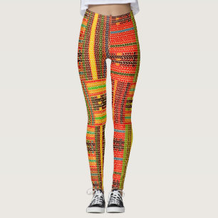 Leggings imprimé kente african