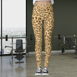 Leggings Imprimer Cheetah Exotique<br><div class="desc">Empreinte de léopard naturel avec moutarde brun et noir couleurs Les Leggings sont un choix audacieux et à la mode avec un arrière - plan brun vif et un motif empreinte de léopard complexe. La combinaison unique de la couleur marron frappante et de l'empreinte de léopard classique crée une fusion...</div>
