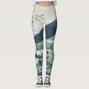 LEGGINGS IMPRIMER JAPONAIS VINTAGE