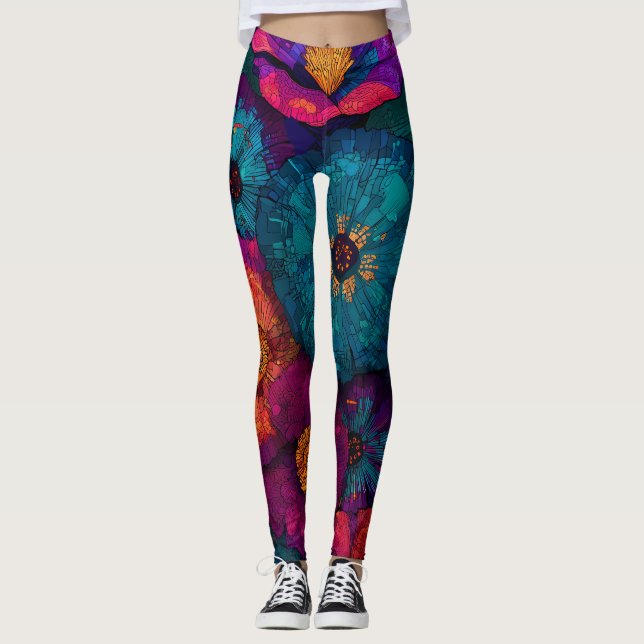 Leggings Imprimés de Partout (Devant)