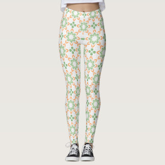 Leggings imprimés de style pastel inspirés de la n