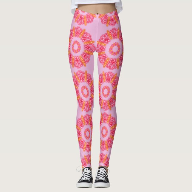 Leggings Imprimés Kaleidoscope (Devant)