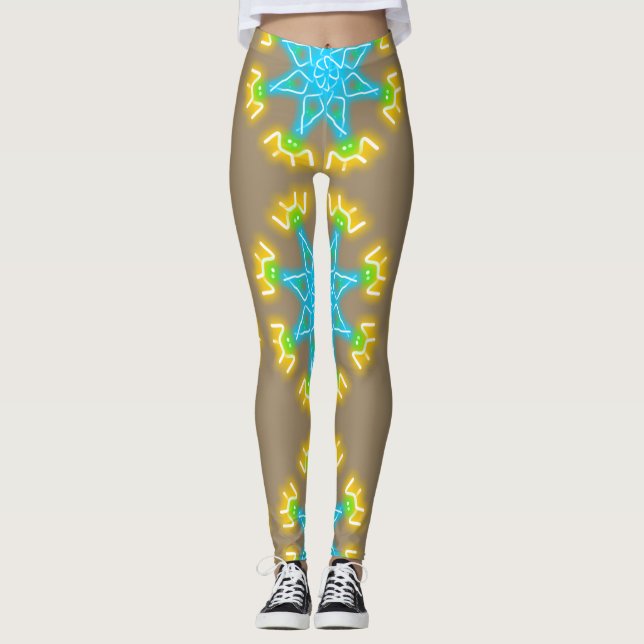 Leggings Imprimés Kaleidoscope (Devant)