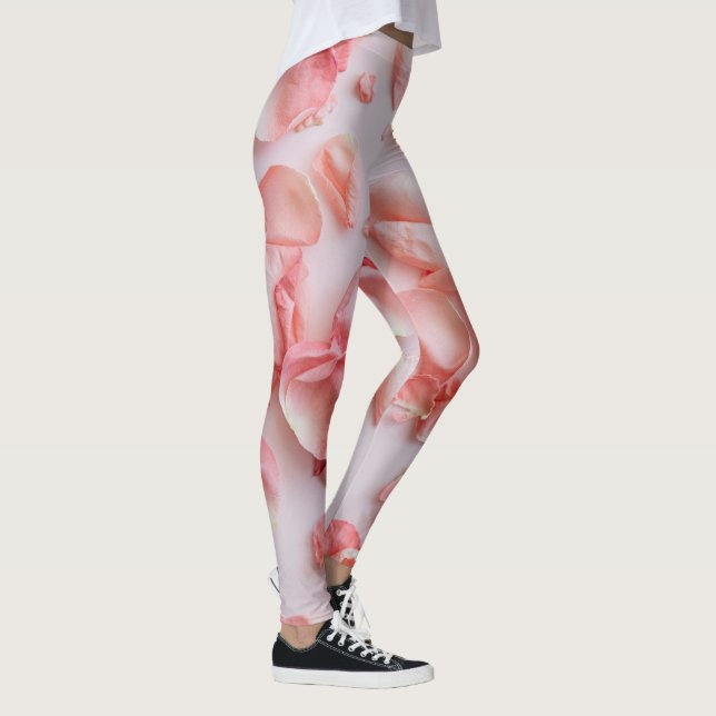 Leggings imprimés rose (Droite)