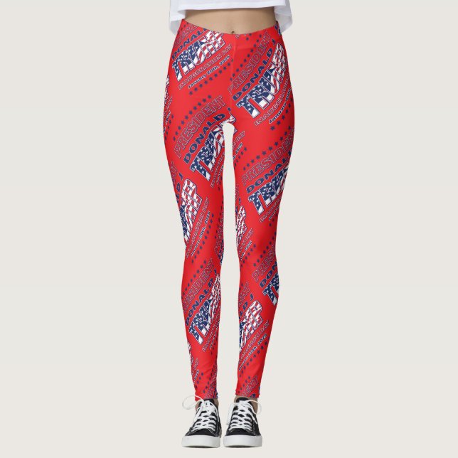 Leggings Inauguration présidentielle de Trump 2025 (Devant)