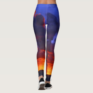 LEGGINGS INCENDIE DE SOLEIL PACIFIQUE
