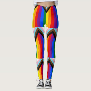 Leggings Indicateur de fierté de progression LGBTQ+