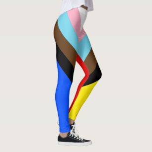 Leggings Indicateur de fierté de progression LGBTQ+
