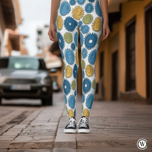 Leggings industriels amusants pour femmes avec eng