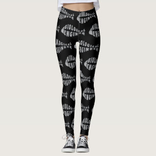 Leggings Ingénieur Biologique Poisson Gris