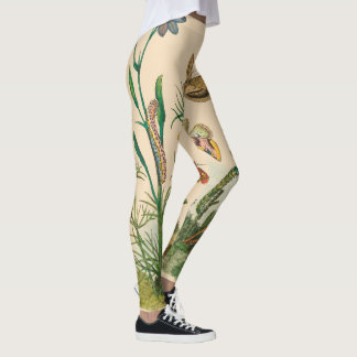 Leggings Insectes vintages, Papillons, Caterpillar