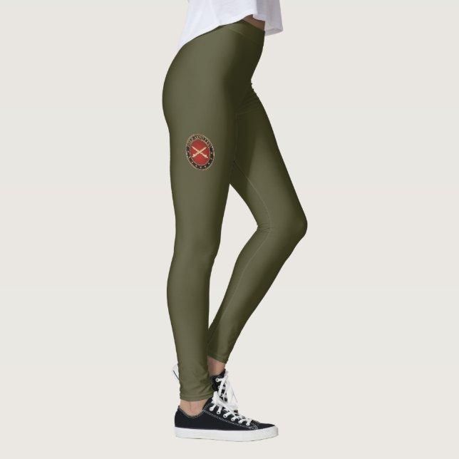 Leggings Insigne de la Direction de l'artillerie de campagn (Droite)