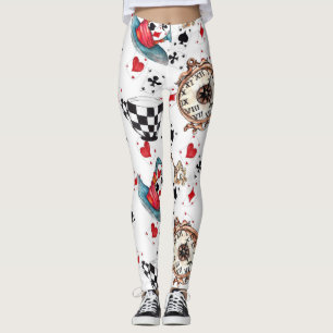 Leggings Inspiré Par Alice In Wonderland