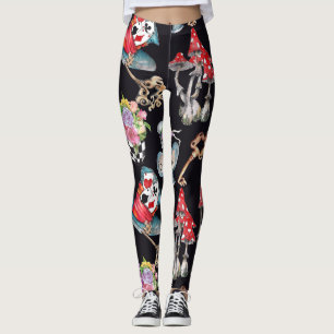Leggings Inspiré Par Alice In Wonderland