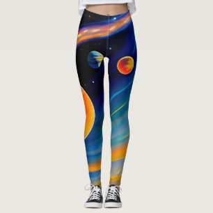 Leggings inspirés par la cosmique