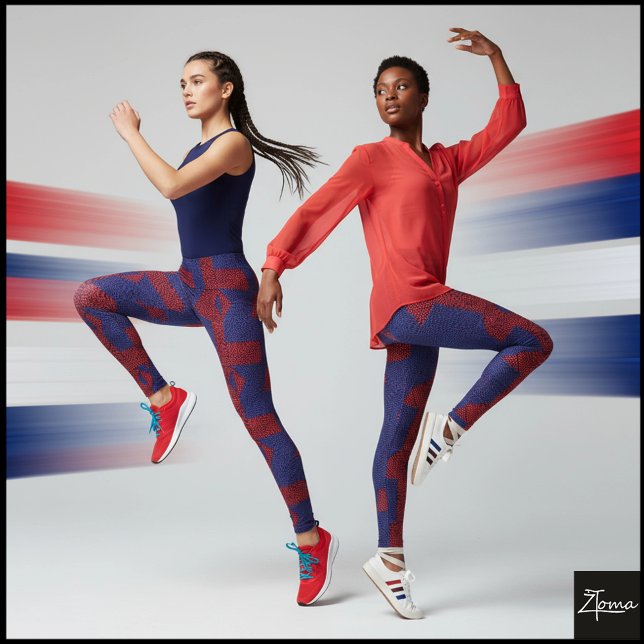 Leggings Interférence de vague (Créateur téléchargé)