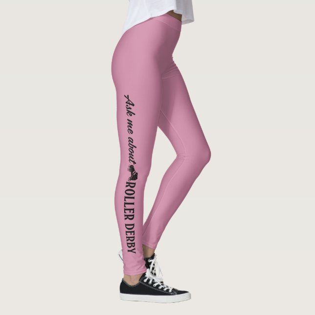 Leggings Interrogez-moi au sujet du rouleau Derby (Droite)