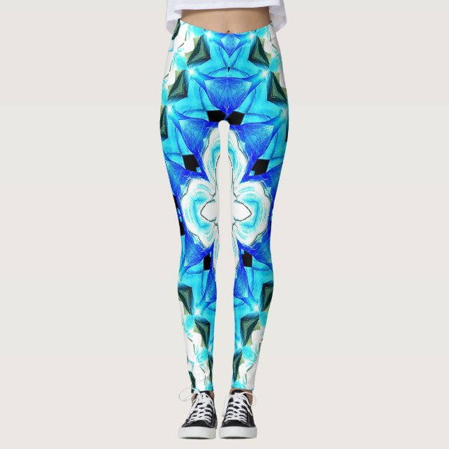 Leggings Inverser la croix de la caverne (Devant)