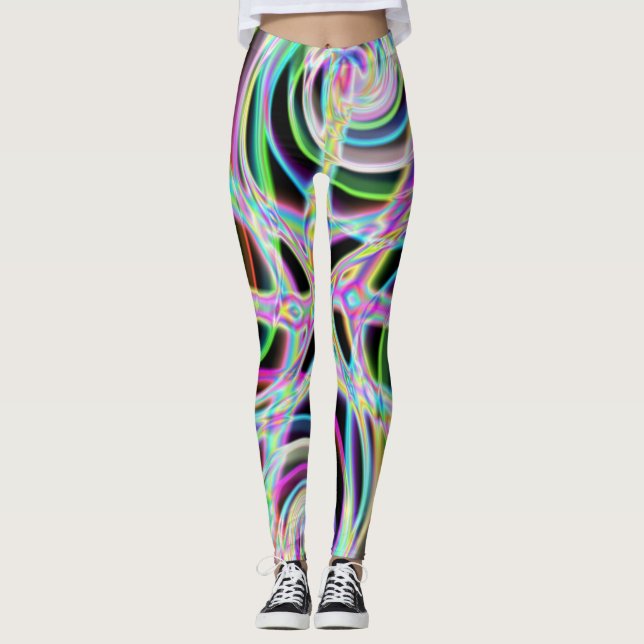 Leggings Iridescente Chrome neuf (Devant)