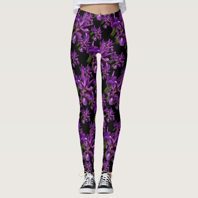 Leggings Iris Purple Sensation Néerlandaise (Devant)