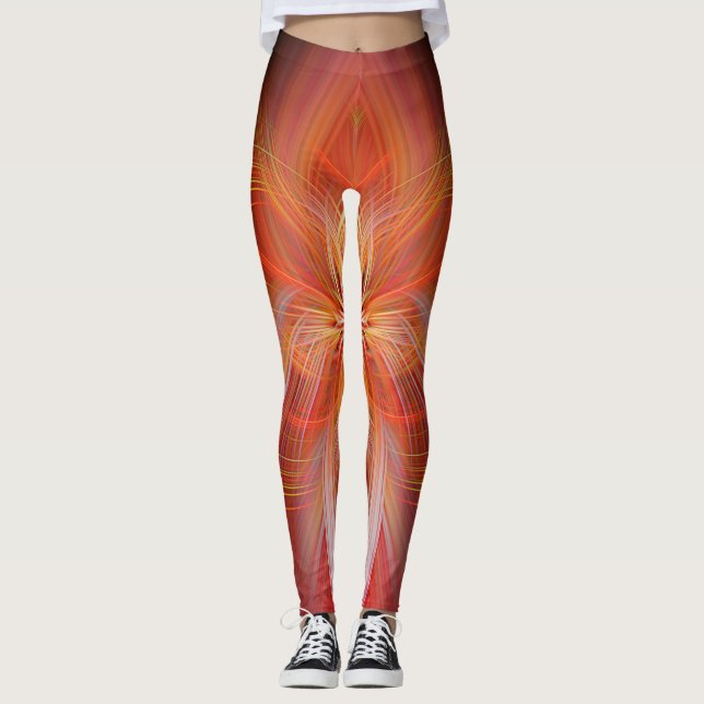 Leggings Iris sauvage (Devant)
