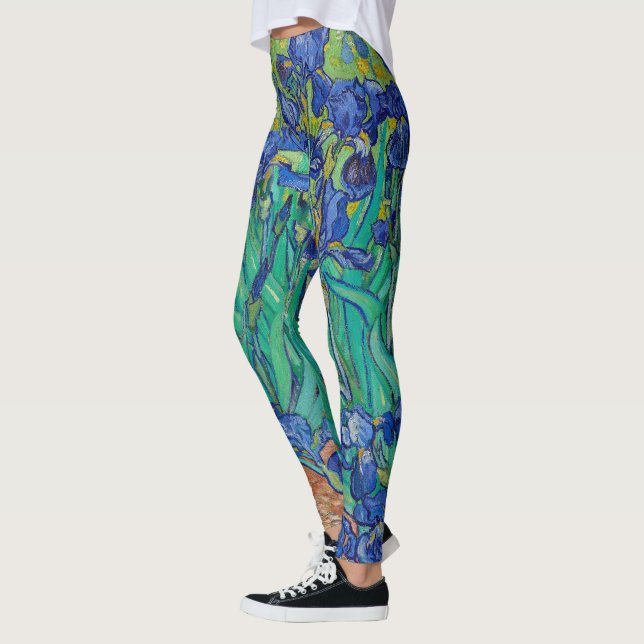 Leggings Irises de Vincent Van Gogh (Gauche)