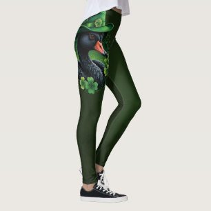 Leggings Irish Elegance, le cygne noir de St Patrick
